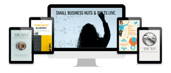 Small Business, Nuts and Bolts Small Adjusted Logo